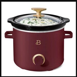 Beautiful 2 qt Slow Cooker Merlot by Drew Barrymore